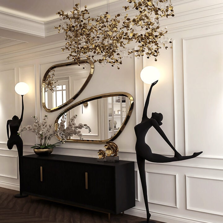 NeoClassical Golden Elegance