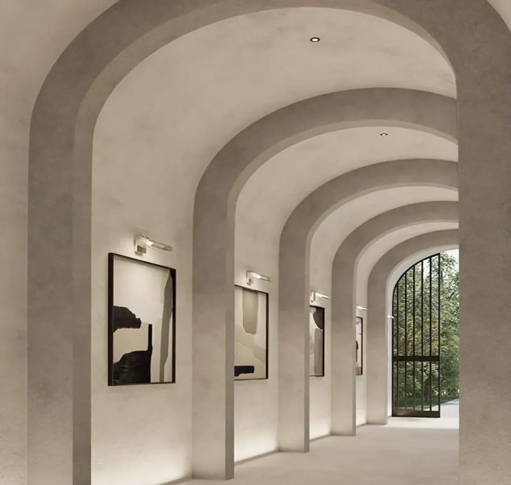 Styled interior used during a design consultation